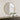 Nordic Round Bathroom Framed Mirror Wall Hanging