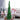 1.2M Collapsible Pop Up Tinsel Christmas Tree with Base