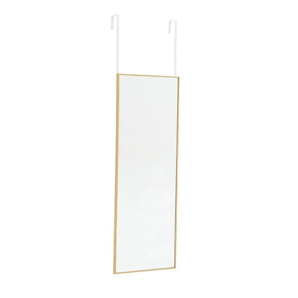 Metal Frame Over Door Full Length Mirror