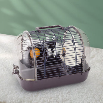 Crystal Hamster Cage: Stylish and Comfortable Outdoor Habitat Living and Home 