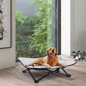 Portable Raised Pet Cot Living and Home 