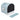 Celeste Blue Large Enclosed Cat Litter Box