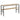 2-tier microwave stand shelf with hooks, light wood surfaces and black metal side frame