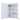 Rectangular 1 Door LED dimmable mirror cabinet open interior with 99cm x 47cm
