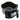 Black 5L air fryer basket with perforated tray and front handle