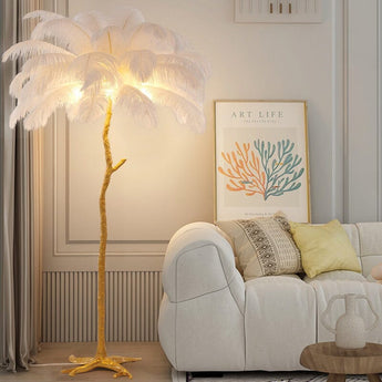 Lightsin LED Enchanting Feather Decor Floor Lamp Lightsin 