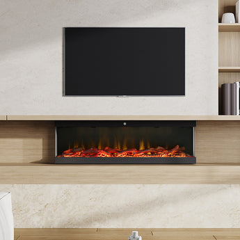 50 Inch Freestanding Electric Fireplace with 9 Colours