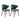 Modern Set of 2 Upholstered Dining Chairs