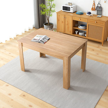 Modern Design Rectangular Wooden Dining Table