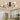 Industrial Style 6-Light Ceiling Light Living and Home