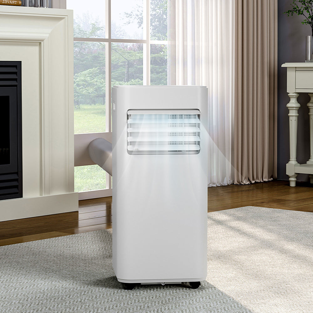 7000BTU Portable Air Conditioner with Smart Remote Control and Wheels