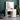 43cm Hollywood dressing table with large lighted mirror and drawers, white