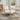 Teddy Fleece Upholstered Natural Wood-Framed Armchair