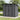 4x6FT outdoor plastic garden storage shed with double sliding doors, dark gray