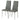 PVC High Back Modern Dining Chairs Set of 2 Living and Home 