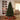 4FT/1.2M Artificial Christmas Tree with RGB Lights & Wood Stand