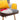 Armchair seat and footrest cushion with red stripe and houndstooth pattern