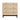 Natural Woven Sideboard Storage Cabinet with 3 Drawers