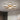 Golden Acrylic LED Semi-Flush Mount Ceiling Light
