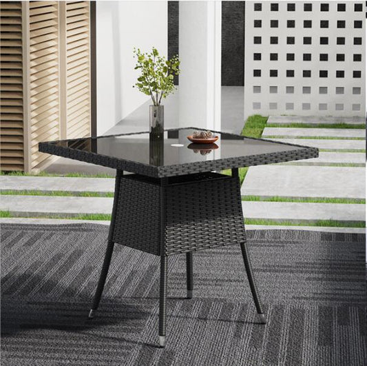 Garden Tempered Glass Square Dining Table