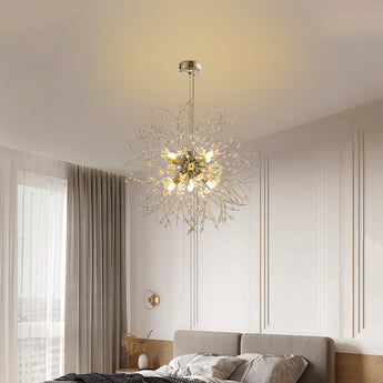 8 Light Metal Holders Sputnik Hanging Pendant Light