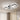 Modern Geometric Black Frame LED Ceiling Light