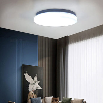 Ultra-Thin White LED Ceiling Light Living and Home 