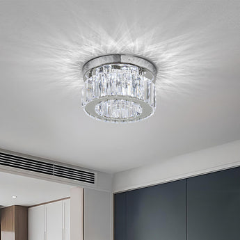 Modern Round Crystal LED Ceiling Light