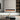 Modern electric fireplace heater insert with tempered glass and LED flame window