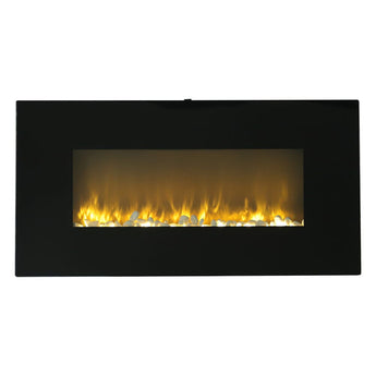 Modern Wall Mounted Electric Fireplace with Remote Control for Living Room Living and Home 