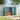 Green/Black 250CM Wide Metal Garden Storage Shed