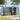 Green/Black 250CM Wide Metal Garden Storage Shed