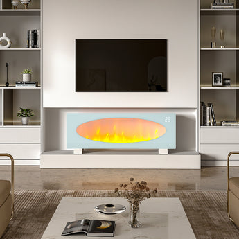 2000W 42 Inch Modern Electric Fireplace 7 Vibrant Colours