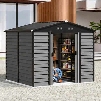 7x8FT Outdoor Garden Storage Shed