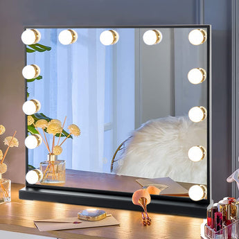 Rectangle Hollywood LED Makeup Vanity Mirror 52/62cm