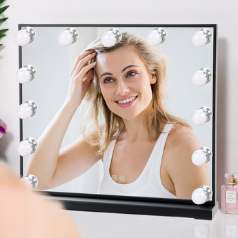 Rectangle Hollywood LED Makeup Vanity Mirror 52/62cm