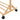 Natural bamboo clothes rack stand base with caster wheels and crossbar support