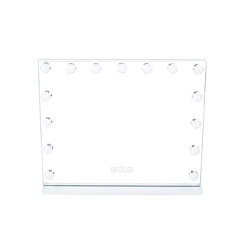 Hollywood Vanity Mirror with 15 Lights in White with Touch Control