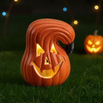 LED Halloween Pumpkin Lamp Battery Powered Night Light