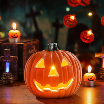 Halloween LED Pumpkin Lantern Battery Operated