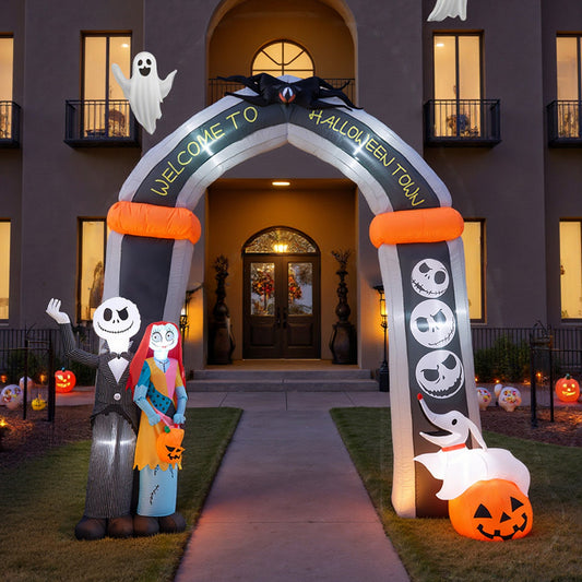 10ft Halloween Inflatable with Build-In LED