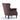 Blue Velvet Wingback Chair Upholstered Armchair Wingback Chairs Living and Home 