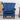 Blue Velvet Wingback Chair Upholstered Armchair Wingback Chairs Living and Home 