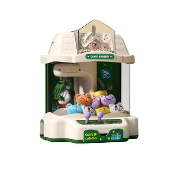 Household Mini Claw Machine with Game Coins-Green Living and Home 