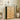 Tall storage cabinet with 4 drawers and side open compartments on black frame
