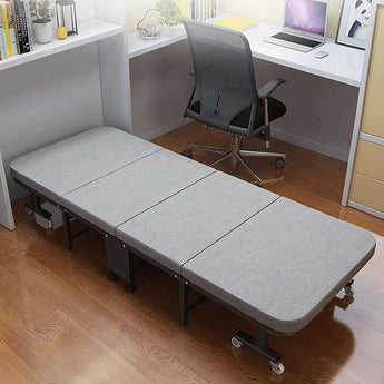 4-Fold Metal Sponge Folding Bed Living and Home 