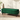 Green Velvet Upholstered Storage Bench with Lid