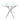 Round tempered glass dining table with chrome crossed legs
