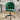 Modern Green Office Chair with Velvet Upholstery and Rolling Base Living and Home 