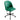 Modern Green Office Chair with Velvet Upholstery and Rolling Base Living and Home 